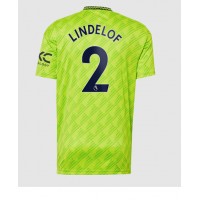 Manchester United Victor Lindelof #2 Tredjetrøje 2022-23 Kortærmet